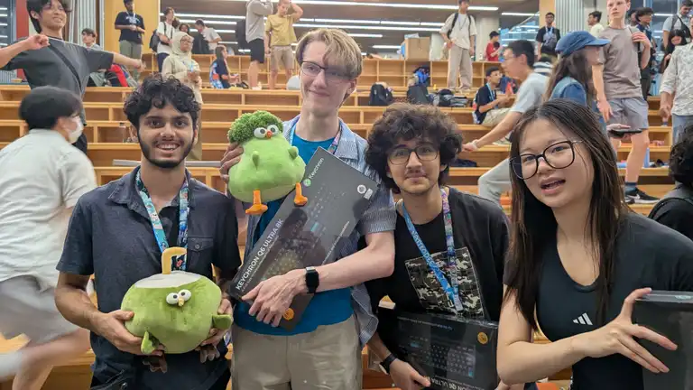 The Soupocalypse team at Hack Club Fallout